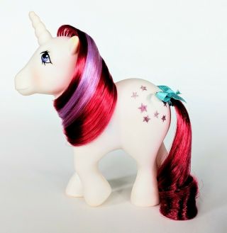 Vintage G1 My Little Pony Unicorn Moondancer Pretty