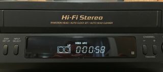 SONY SLV - N71 VCR VHS 4 Head HiFi Stereo Video Cassette Recorder Player Remote 3