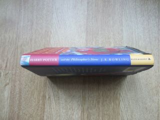 Harry Potter and the Philosopher ' s Stone Hardback Book Bloomsbury 1/23 FIRST 2