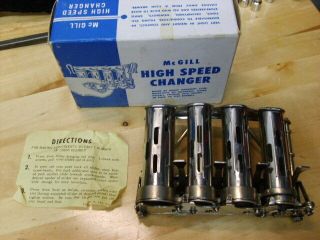 Vintage Mcgill High Speed Changer With Adjustment Instructions