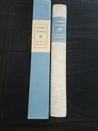 Charles Dickens / Limited Editions Club Hard Times Signed 1st Edition 1966