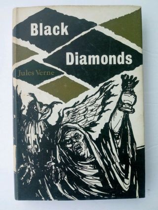 Jules Verne Black Diamonds Fitzroy Ed Arco Publ Hc/dj 1961