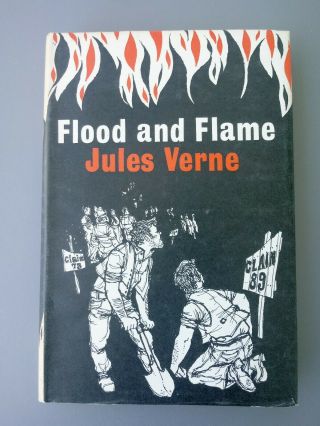 Jules Verne Flood And Flame Fitzroy Ed Arco Publ 1962 Hc/dj