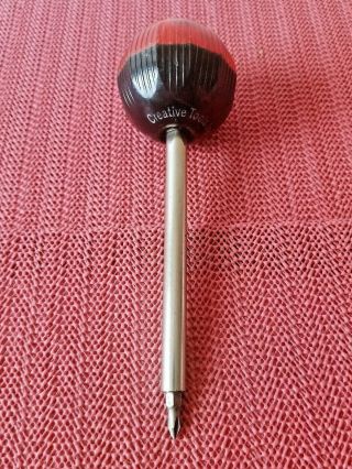 Vintage Creative Tools Inc.  Round Head Ratcheting Easydriver Screw Driver Usa