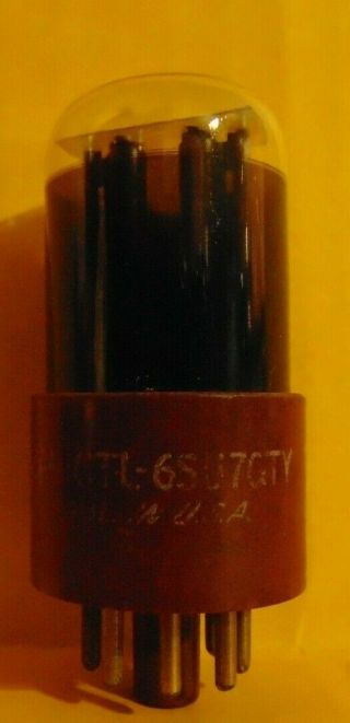 Tung - Sol Black Glass Jan - Ctl - 6su7gty Pre - Amp Tube