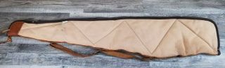 Randall (usa) Vintage Canvas And Leather Gun Storage Soft Carry Case Size 42 - 44