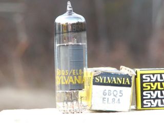A Sylvania 6bq5/el84 Nos/nib Vacuum Tube