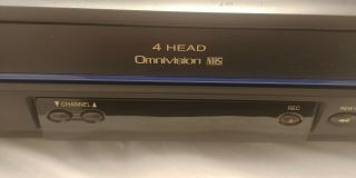 Panasonic VCR 4 Head PV - V4022 - A VHS Tape Player 3