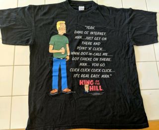 1997 Vintage King Of Hill Boomhauer Internet 1990 