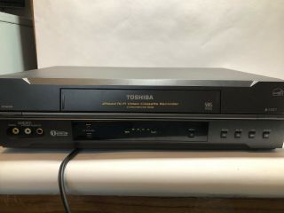 Toshiba W522 Vhs Vcr Video Cassette Recorder Player Stereo 4 Head Hifi