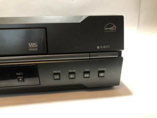 Toshiba W522 VHS VCR Video Cassette Recorder Player Stereo 4 Head HiFi 4