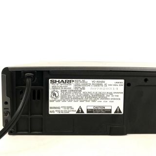 Sharp VC - A542 4 - Head VCR Video Cassette Recorder VHS Player 8