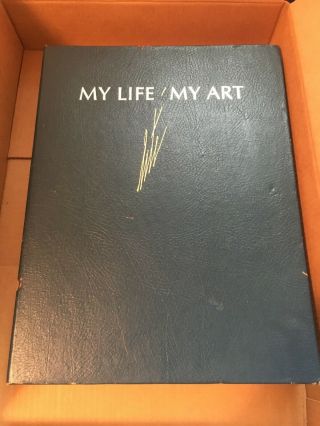 Erte: My Life/my Art (1989,  Hardcover) Signed Ltd.  Edition No.  600 Of 1000