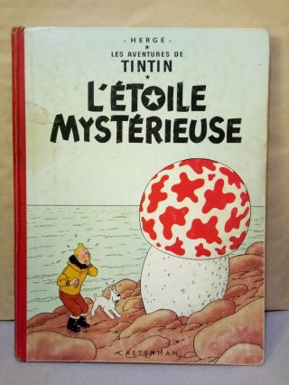 Les Aventures De Tintin: L’étoile Mystérieuse 1947 Hergé Casterman