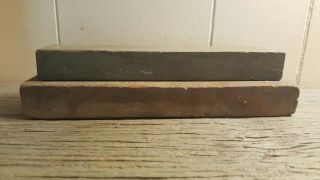 Two Vintage Sharpening Stones,  Old Tools Unbranded