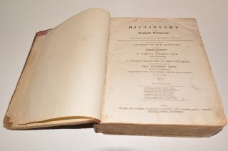 Samuel Johnson DICTIONARY OF THE ENGLISH LANGUAGE Vol II Eighth edition c1800 2