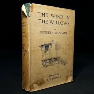 1932 Wind In The Willows Kenneth Grahame Illustrated Vignettes Shepard Dj