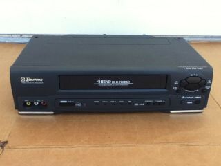 Emerson Ewv601 Hi - Fi Stereo 19 Micron 4 Head Vhs Vcr Video Cassette Recorder