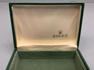 Old Rolex Wrist Watch Display Box - Vintage 1960 