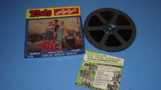 Vintage Elvis Presley Girls Girls Girls 8 Movie Color Sound Ken Films 328
