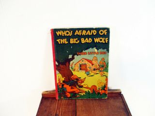 Who’s Afraid Of The Big Bad Wolf Three Little Pigs Walt Disney 1933