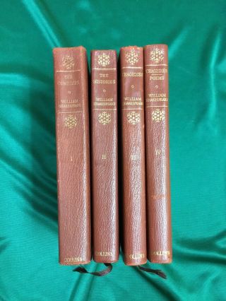 The Complete Of William Shakespeare By Peter Alexander,  Four Volumes 1961