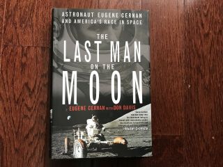 Apollo 17 Gene Cernan Signed The Last Man On The Moon