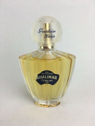 Vintage Shalimar By Guerlain Paris 2.  5 Fl Oz Edc Perfume For Women Spray