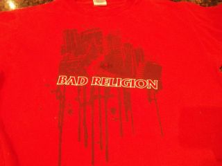 Vintage 2007 Warped Tour Bad Religion T - Shirt