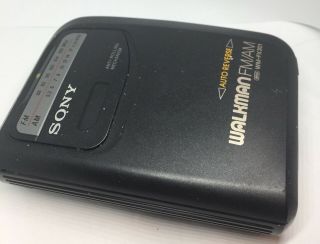 Vintage Sony Auto Reverse Walkman Wm - Fx301 Am/fm Radio Cassette Player