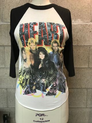 Vintage T Shirt Rock Concert 1985 Metal Heart Tour Limited Edition