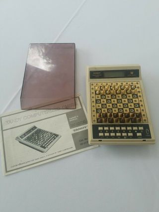 Vintage Radio Shack Tandy 60 - 2160 Computerized Chess Game