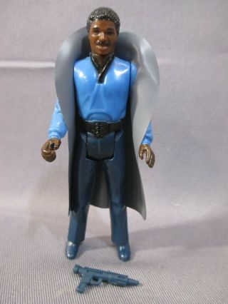 Star Wars Vintage " Lando Calrissian " Action Figure Esb Complete 1980 Esb