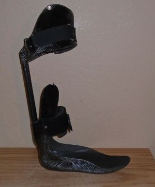 Vintage Foot Splint Support Posterior Leg Ankle Brace France Carbon Fiber