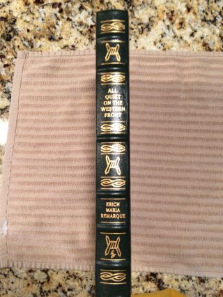 Easton Press All Quiet On The Western Front Great Books Of The 20th Century