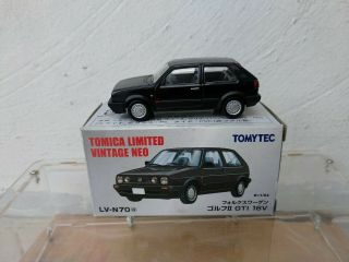 Tomica Limited Vintage Neo Volkswagen Golf Ii Cli Lv - N70a Black
