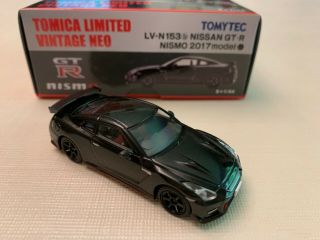 Tomica Limited Vintage Neo Lv - N153b Nissan Gt - R Nismo 2017 (black) 1/64