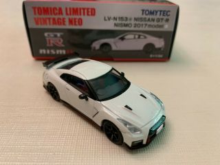 Tomica Limited Vintage Neo Lv - N153a Nissan Gt - R Nismo 2017 (white) 1/64