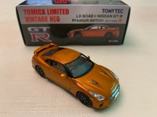 Tomica Limited Vintage Neo Lv - N148a Nissan Gt - R Premium 2017 (orange) 1/64