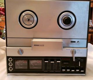 Vintage Ampex Ax - 50 Reel To Reel Tape Player Recorder / Parts