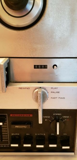 Vintage Ampex AX - 50 Reel To Reel Tape Player Recorder / Parts 2