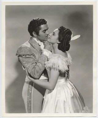 Linda Darnell & Tyrone Power 1940 Vintage Hollywood Portrait Mark Of Zorro