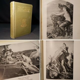 1926 Myths Of Greece & Rome Stories Origin Plates Illustrations Mythology