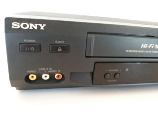 Sony SLV - N51 Hi - Fi 4 Head Video Cassette Recorder VHS VCR Fully No remote 2