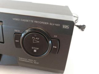 Sony SLV - N51 Hi - Fi 4 Head Video Cassette Recorder VHS VCR Fully No remote 5