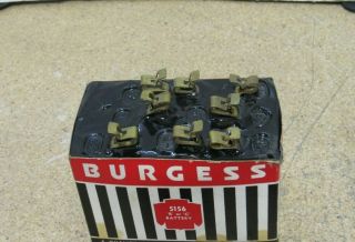Vintage Burgess 5156 Type B or C Display Dry Multipurpose Battery 5
