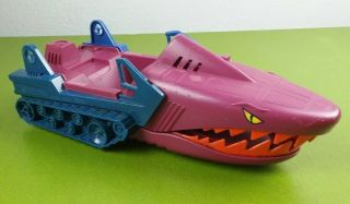 Vintage 1984 Mattel Masters Of The Universe Motu He Man Land Shark Vehicle
