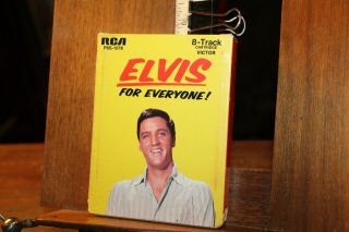 Vintage Elvis For Everyone 8 - Track Cartridge