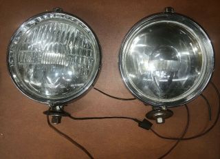 Vintage Lucas Fogranger Lamps Classic Car Lights Fog Ranger 5ft 5lr