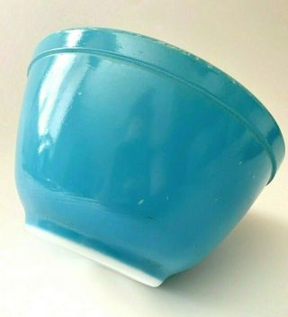Vintage Pyrex Blue Primary Color Nesting Mixing Bowl 1.  5 Pint 401